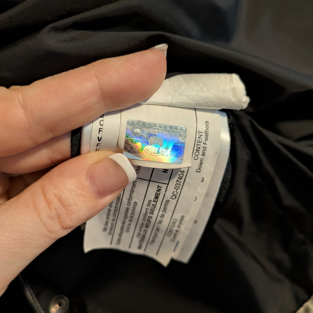 Canada Goose white Shelburne parka xl - Picture 3 of 10